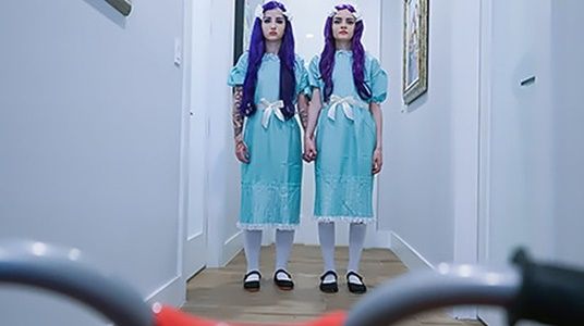 Пародия на фильм «Сияние» с русским переводом